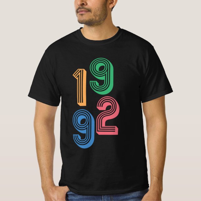 Geburtstag - 1992 - 30. Geburtstag T - Shirt (Vorderseite)