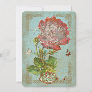 Geburtstag 1 - Einladungskarte