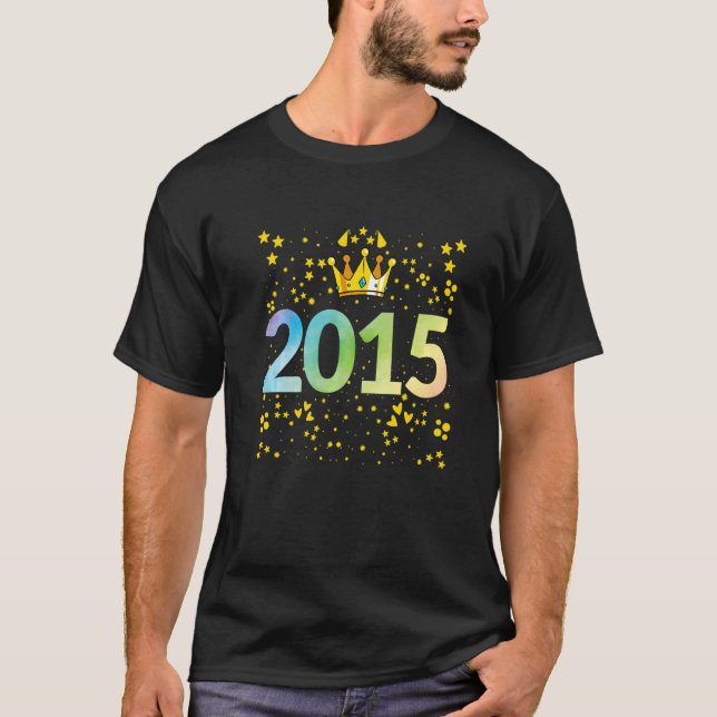 Geburtstag 2015 T-Shirt (Vorderseite)