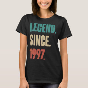 Geburtstag 26. Dekoration 26 Jahre alt Vintag 199 T-Shirt