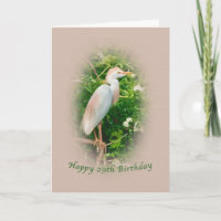 Geburtstag, 29., Rind-Egret-Vogel in Baum