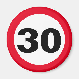 Geburtstag 30 magnet