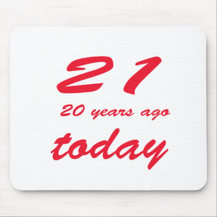 Geburtstag 41 mousepad