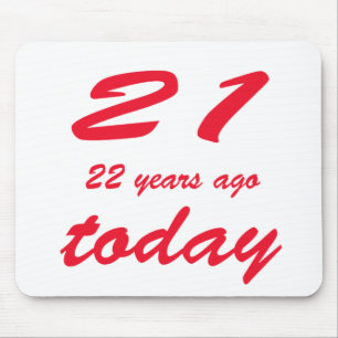 Geburtstag 43 mousepad