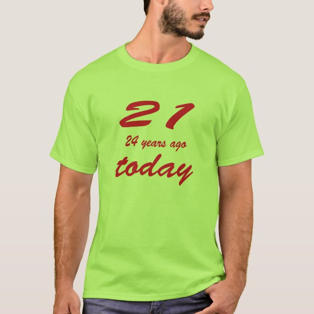 Geburtstag 45 T-Shirt (Vorderseite)