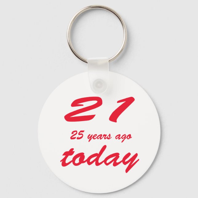 Geburtstag 46 schlüsselanhänger (Vorderseite)