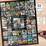 Geburtstag 55 Foto Collage PHANTASTISCH SEIT CE<br><div class="desc">Feiern Sie jeden Geburtstag mit einem personalisierten Foto-Erinnerungen-Puzzle für ihn oder sie mit diesem leicht hochzuladenden Foto-Collage-Template mit 55 quadratischen Bildern durch die Jahre als Erinnerungsgeschenk. Der Titel sagt PHANTASTISCH SEIT "JAHR". Personalisieren Sie mit ihrem Namen und Geburtsjahr. HILFE: Für Hilfe bei Designänderungen oder Personalisierungen, Farbänderungen, Größenanpassungen oder der Übertragung...</div>