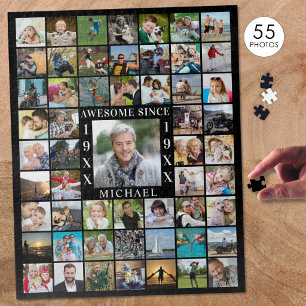 Geburtstag 55 Foto Collage TOLL SEIT