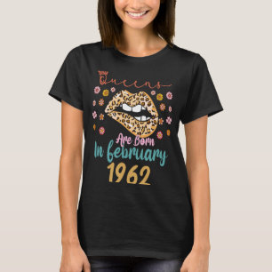 Geburtstag am 61. Februar Diese Königin war im Feb T-Shirt