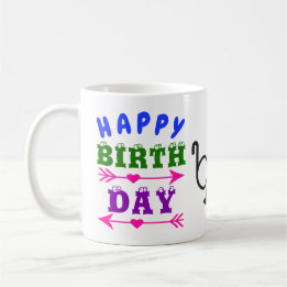 Geburtstag April Fool's Day Fools Mustache & Glass Kaffeetasse