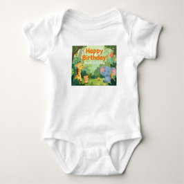  Geburtstag Baby Strampler