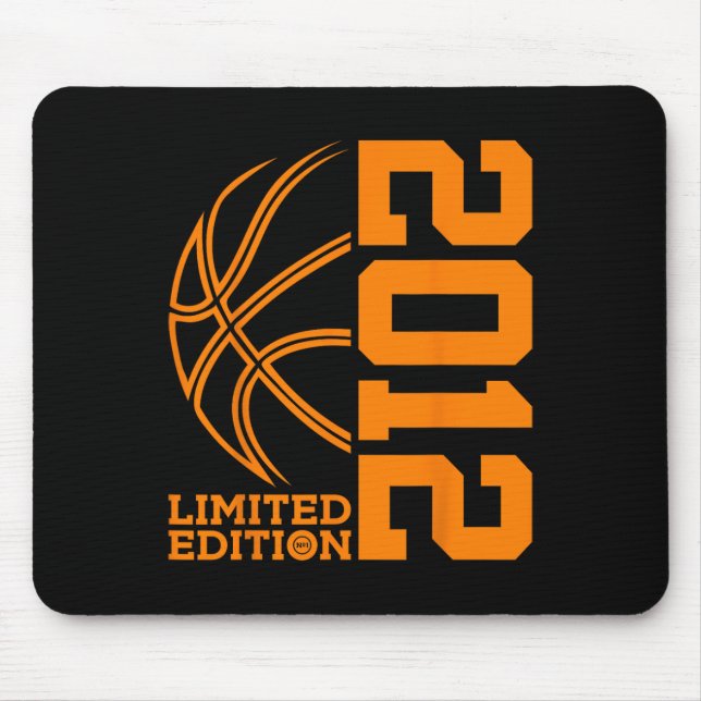 GEBURTSTAG BASKETBALL LIMITED EDITION 2012 MOUSEPAD (Vorne)