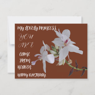 GEBURTSTAG BLUME GIFT FÜR DIE SCHWESTERFREUNDIN POSTKARTE