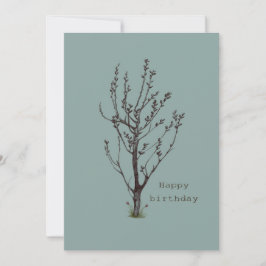 Geburtstag botanisch einladung