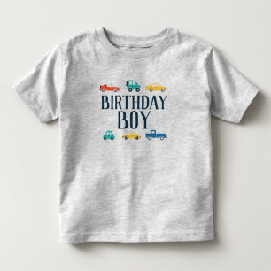 Geburtstag Boy Transportation Geburtstag Shirt