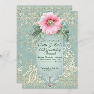 Geburtstag Brunch Mütter Tag Mittagessen Einladung