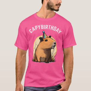 Geburtstag Capybara T-Shirt