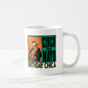 Geburtstag Chica Cinco Des Mayo Kaffeetasse