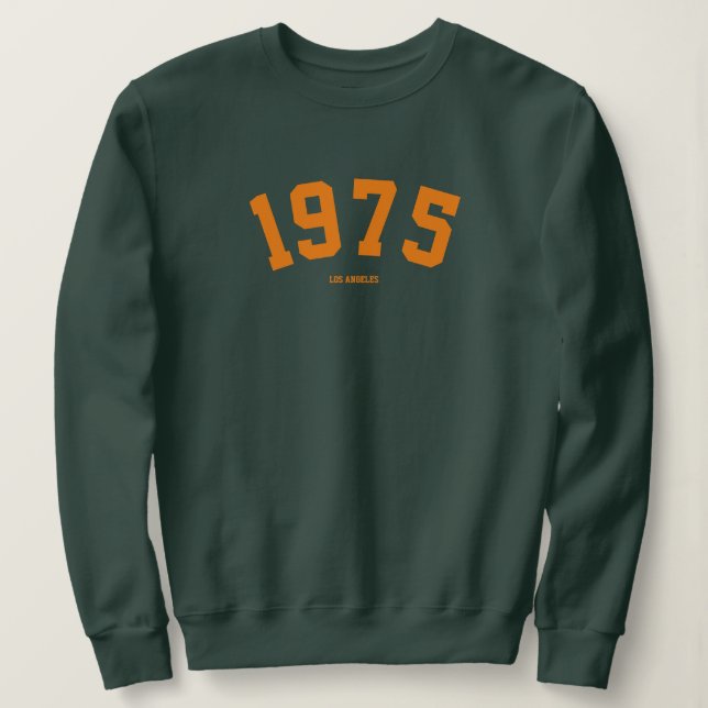 Geburtstag | Custom Modern Trendy Sweatshirt (Design vorne)