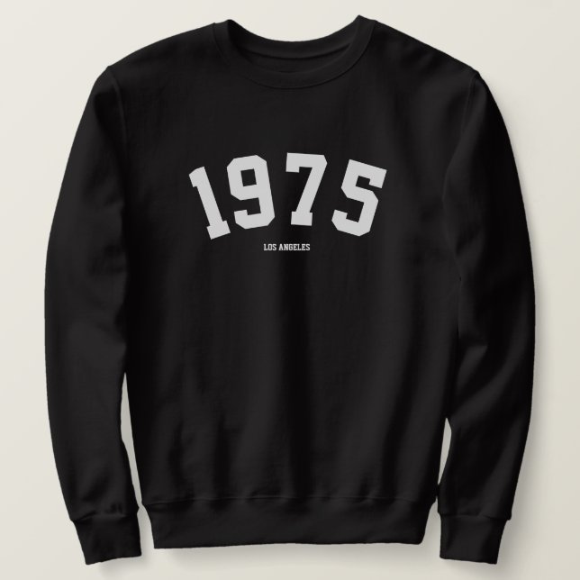 Geburtstag | Custom Modern Trendy Sweatshirt (Design vorne)
