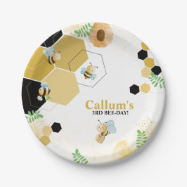 Geburtstag der Biene Pappteller