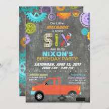 Geburtstag der Chalkboard-Schaltgetriebe