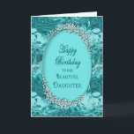 GEBURTSTAG DER DAUGHTER - BLAUER EISEN - GREETING  KARTE<br><div class="desc">Siehe das gleiche Bild für viele verschiedene Geburtstage,  Jahrestage,  Einladungen und auch einige für den Muttertag Hinweis: Imitate,  die digital für einen realistischen Effekt entwickelt wurden</div>