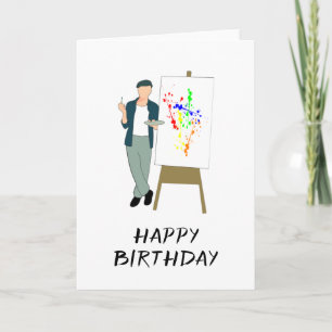 Geburtstag der Künstlerin Karte
