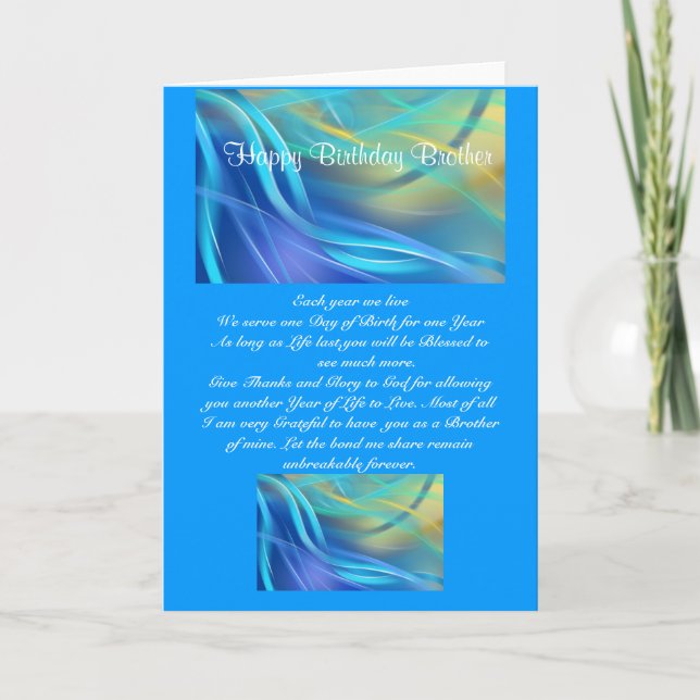 Geburtstag der Mutter Karte (Vorderseite)