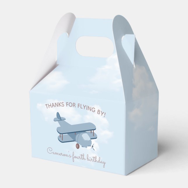 Geburtstag des Flugzeugführers Geschenkschachtel (Vorderseite)
