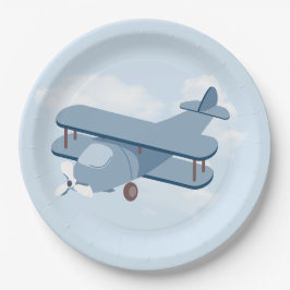 Geburtstag des Flugzeugführers Pappteller