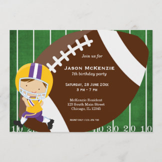 Geburtstag des Fußballs Einladung