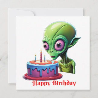 Geburtstag des Himmelsbesuchers Einladung