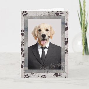 Geburtstag des Hundes Karte