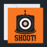 Geburtstag des Jägers - Jagdeinladung Einladung<br><div class="desc">Laden Sie Ihren Lieblingsmann,  Soldat,  Jäger oder waghalsigen Liebhaber "Easy Target" zu einer 70. Geburtstagsparty zu Ehren. Passen Sie alle Exemplare an,  um sie Ihrem Event anzupassen.

Ein toller Weg,  um Ihren ahnungslosen Scharfschütze zu überraschen und das Wort mit einem Gefühl von Spaß zu erleben</div>