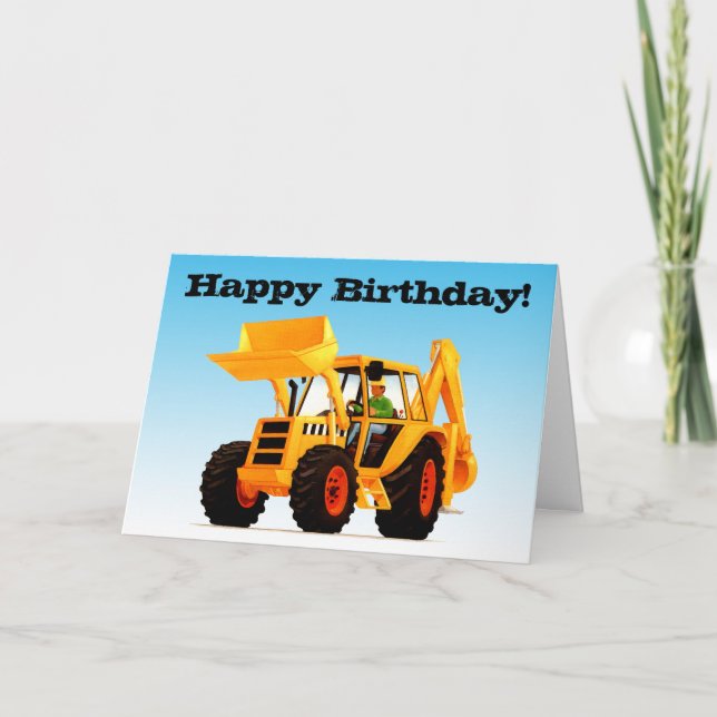 Geburtstag des Jungen Karte (Vorderseite)
