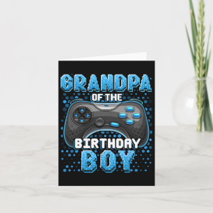 Geburtstag des Matching Video Game des Jungen Karte