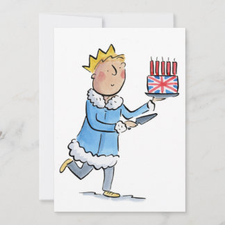 Geburtstag des Prinzen Einladung