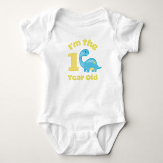 Geburtstag Dinosaurier - Baby Boys ich bin das 1-j Baby Strampler