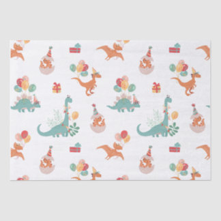 Geburtstag Dinosaurier! Seidenpapier