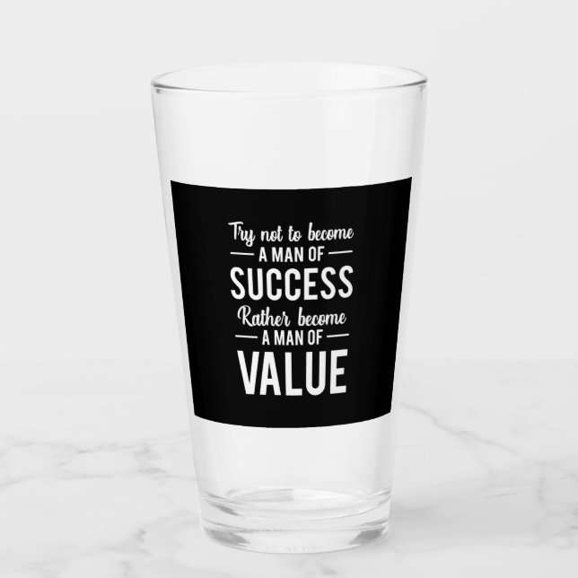 Geburtstag ein Erfolgsgeschenk Glas (Vorderseite)