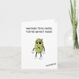 Geburtstag - Ein weiteres Jahr älter, Sie sind fas Karte