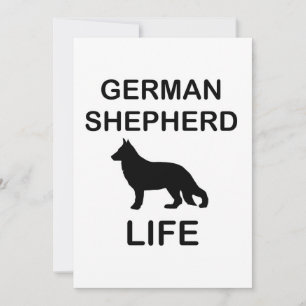 Geburtstag eines deutschen Hirten Einladung