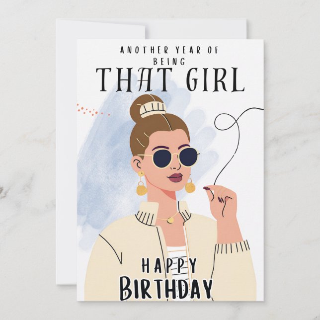 Geburtstag Einladung (Vorderseite)