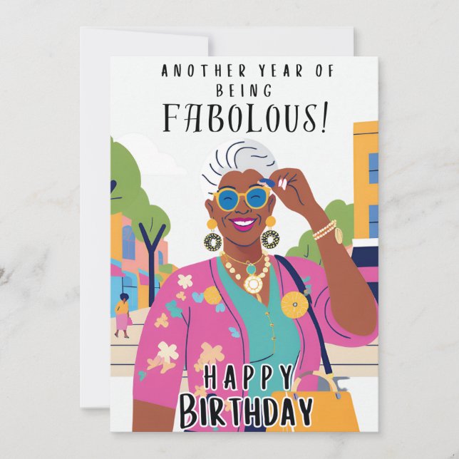 Geburtstag Einladung (Vorderseite)