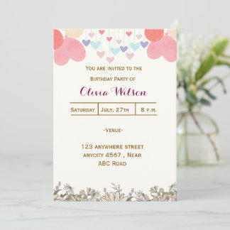 Geburtstag Einladung