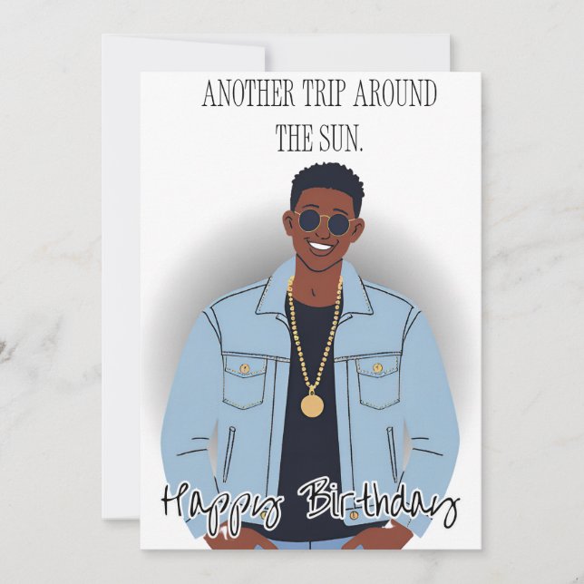 Geburtstag Einladung (Vorderseite)