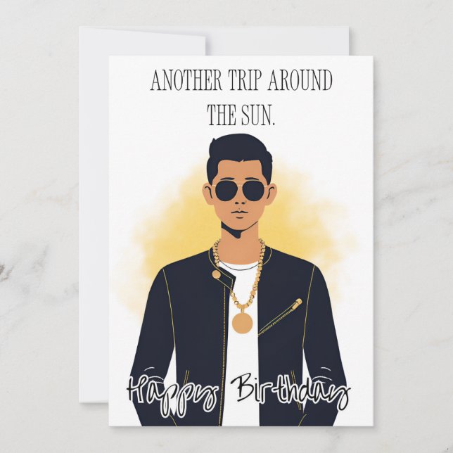 Geburtstag Einladung (Vorderseite)