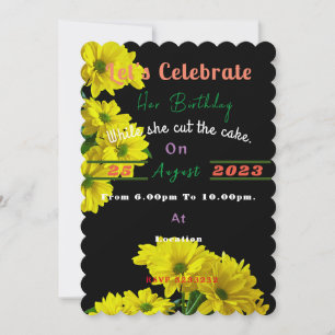 Geburtstag Einladung