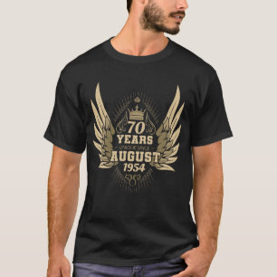 Geburtstag einzigartig seit August 1954 T-Shirt